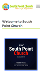 Mobile Screenshot of mysouthpointchurch.com